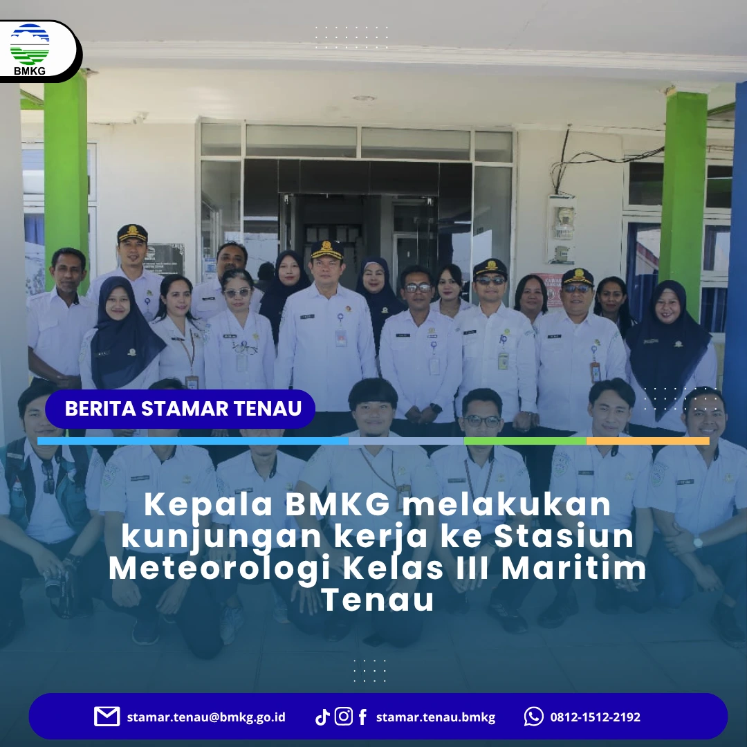 Kawal Keselamatan Bahari NTT, Kepala BMKG Pastikan Layanan Cuaca Maritim di Tenau Kupang Berfungsi Optimal